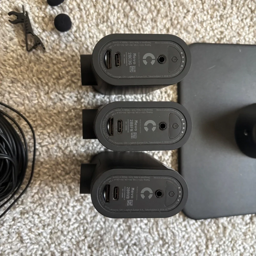 Logitech Mevo Equipment